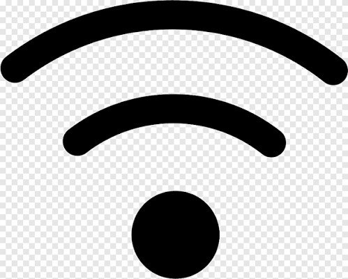 Icône signal WiFi - connectivité accessoire chat connecté