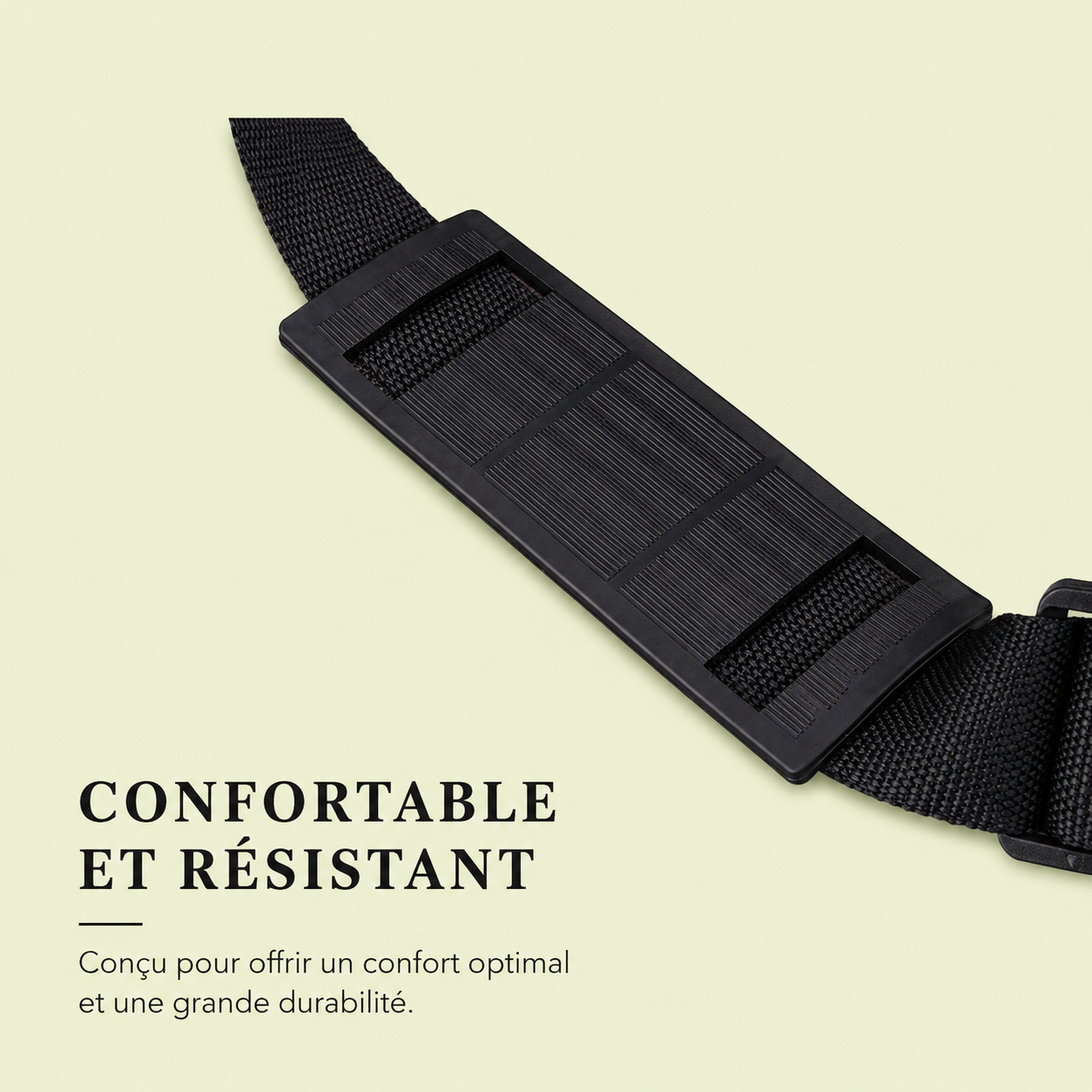 Épaulette large et rembourrée de la bandoulière du sac de transport pour chat